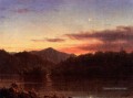L’étoile du soir paysage Fleuve Hudson Frederic Edwin Church